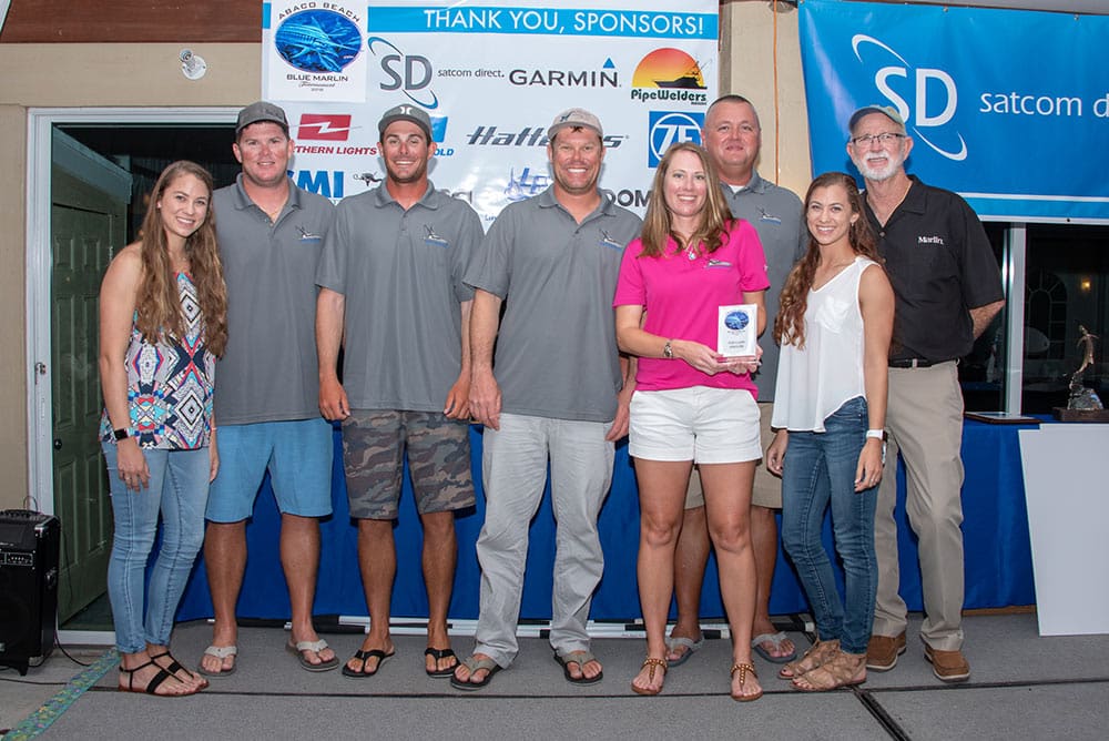 2018 abaco beach blue marlin tournament top lady angler