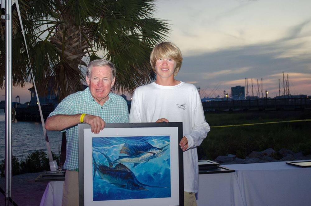 top youth angler at the 2018 carolina billfish classic