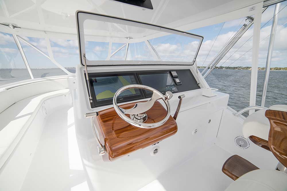 caison yachts 60 cold motion yacht helm