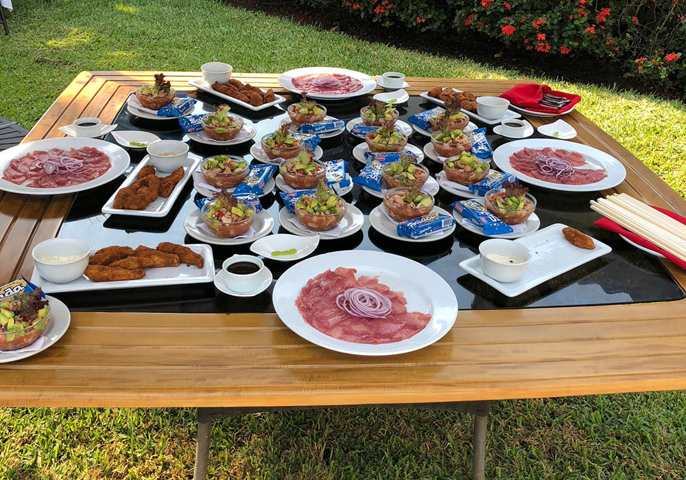 pacific fins resort 2018 guatamala billfish invitational food