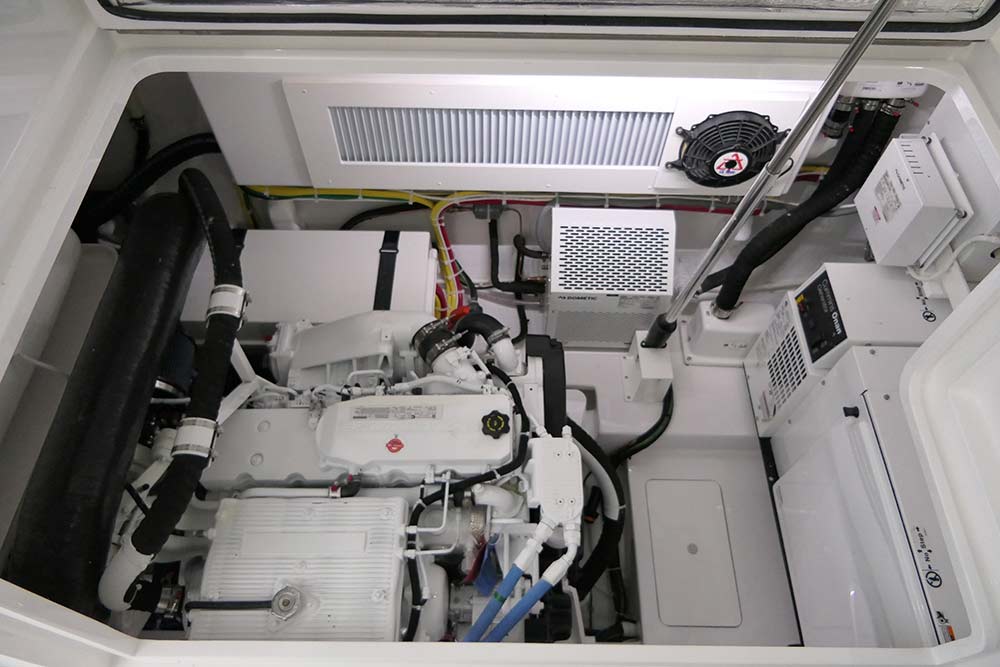viking yachts 38 engine