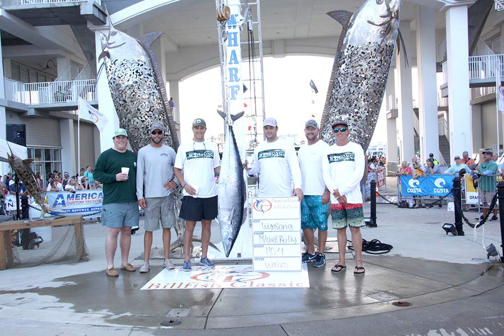 2018 orange beach billfish classic first place wahoo