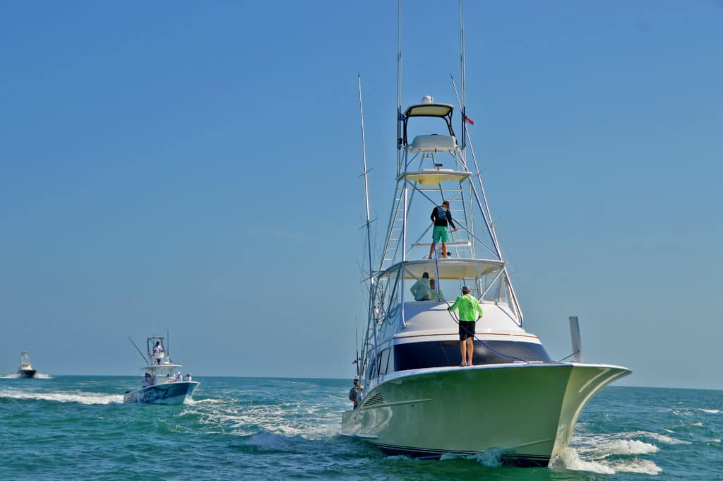 Boats return to Final Sail after Day One