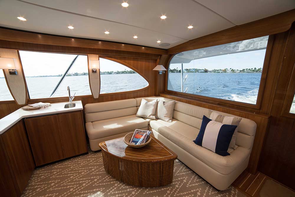 caison yachts 60 cold motion yacht interior salon