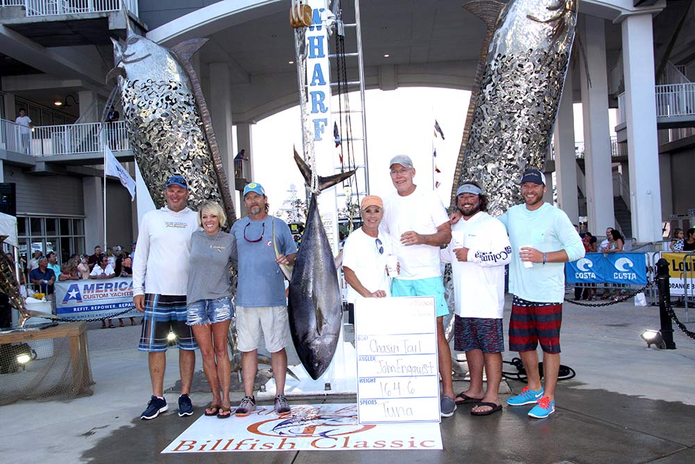 2018 orange beach billfish classic chasin tail tuna