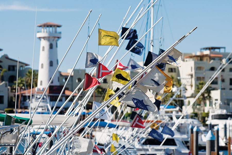 How to Fly Fishing Flags for Boats
