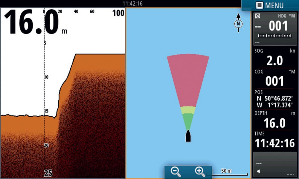 Simrad ForwardScan