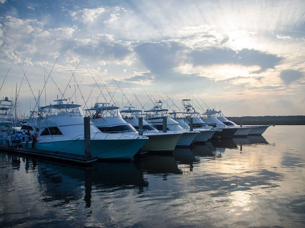 2017 bohicket invitational south carolina governors cup sunset at marina