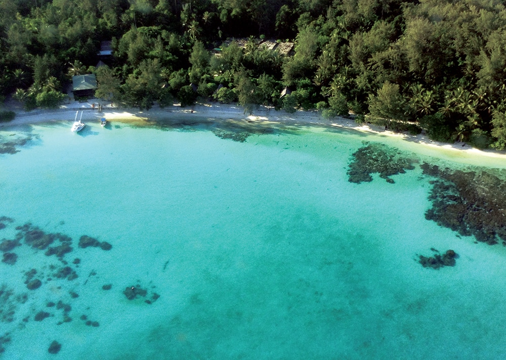 Conflict Islands aerial view