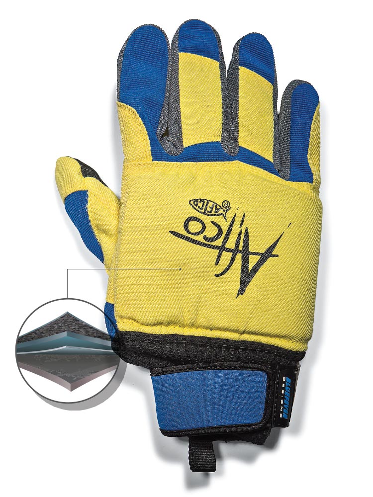 Deconstructed Wiring Fishing Gloves