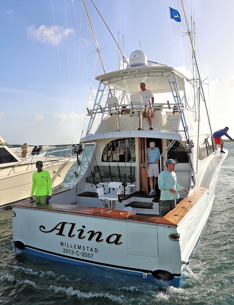 Alina fishing team