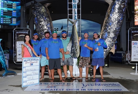 2016 Blue Marlin Grand Championship Amnesia top mahimahi