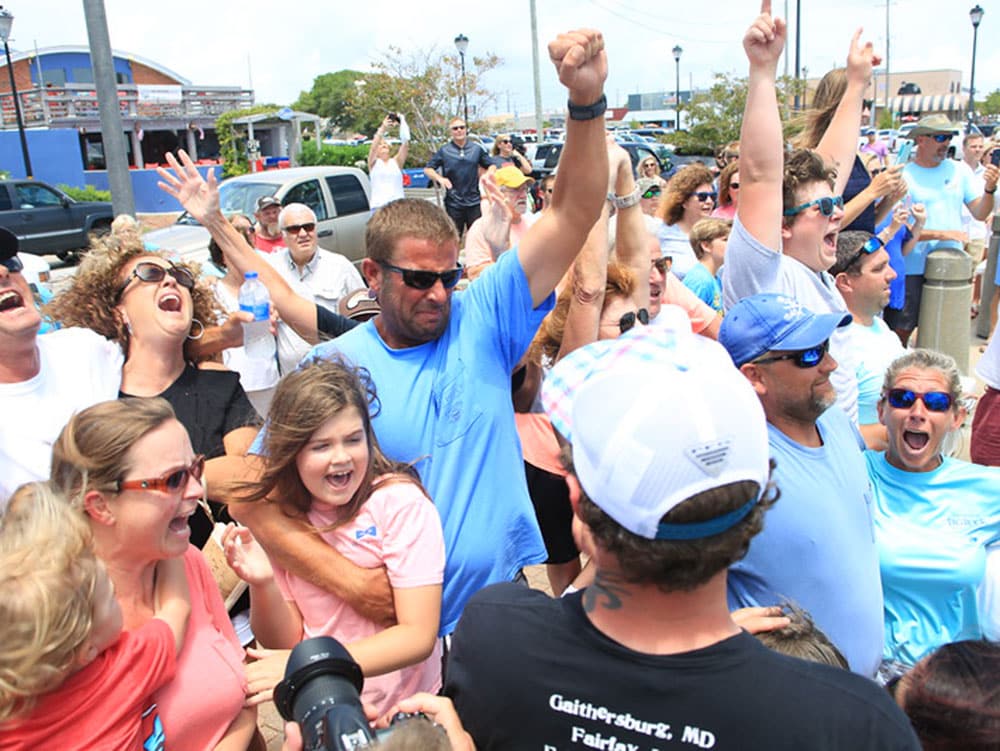 2017 big rock blue marlin tournament victory celebration