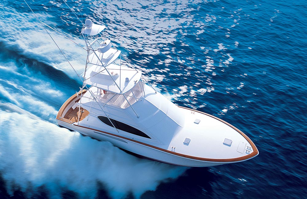 boat running on the water