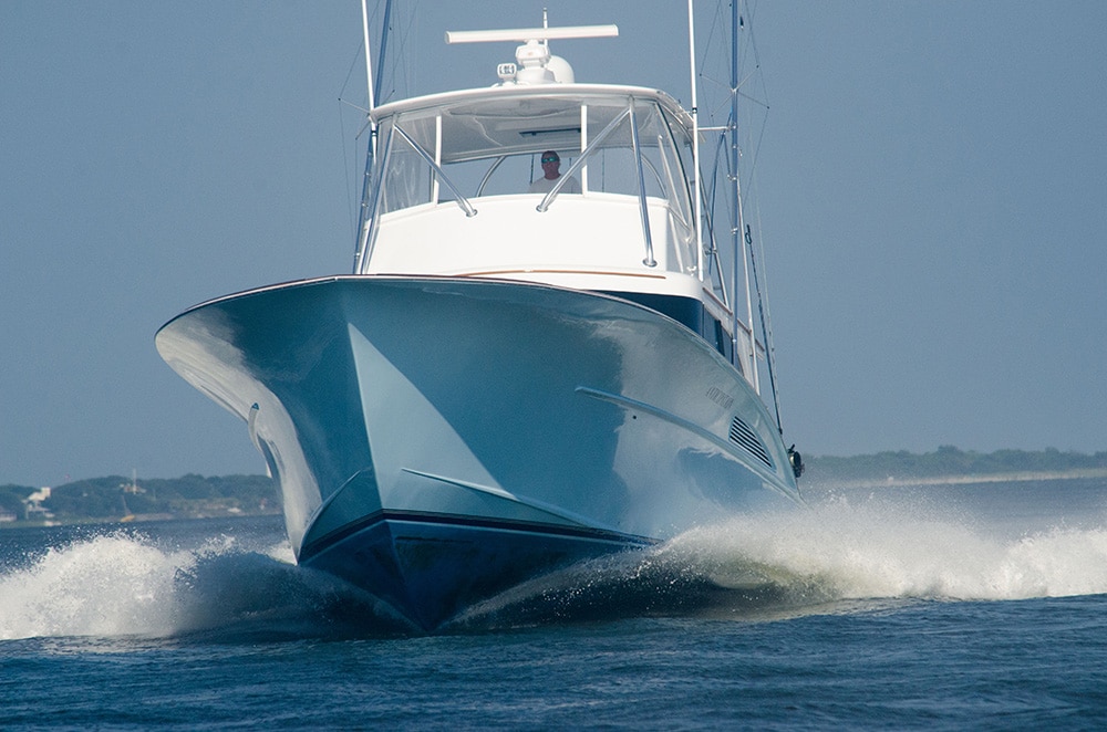 Anticipation sport-fishing boat