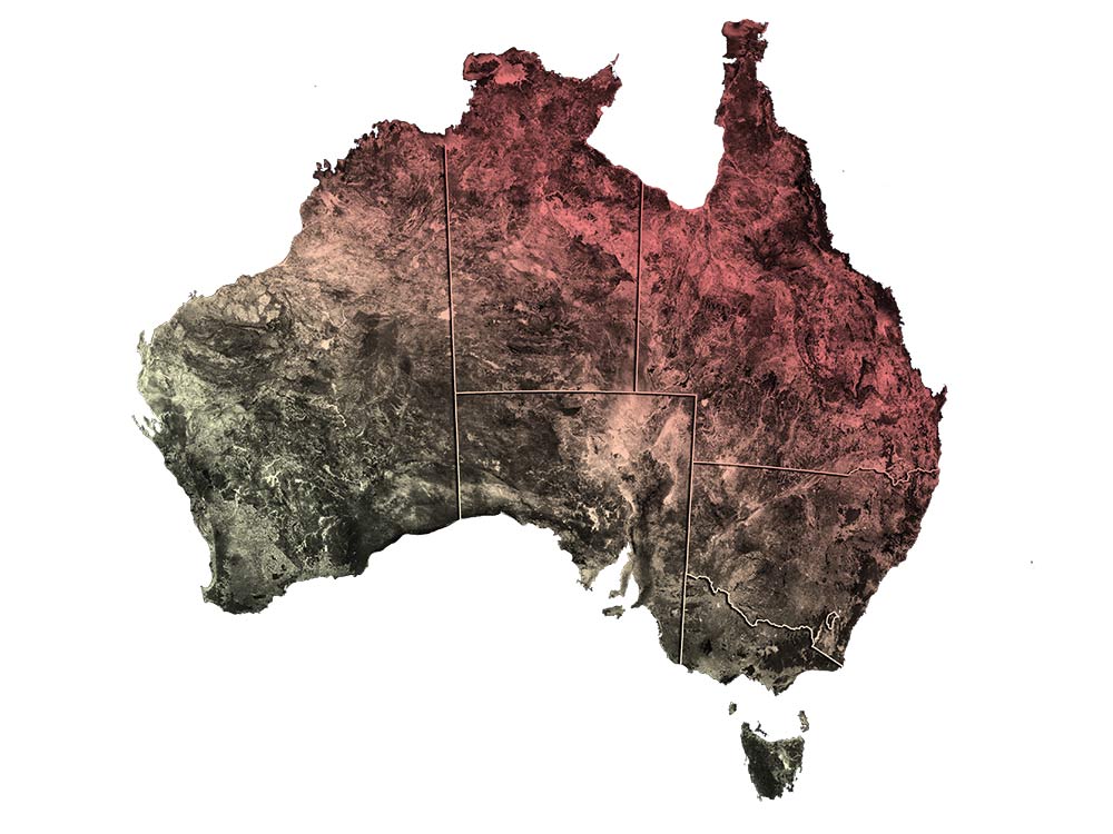 Australia map