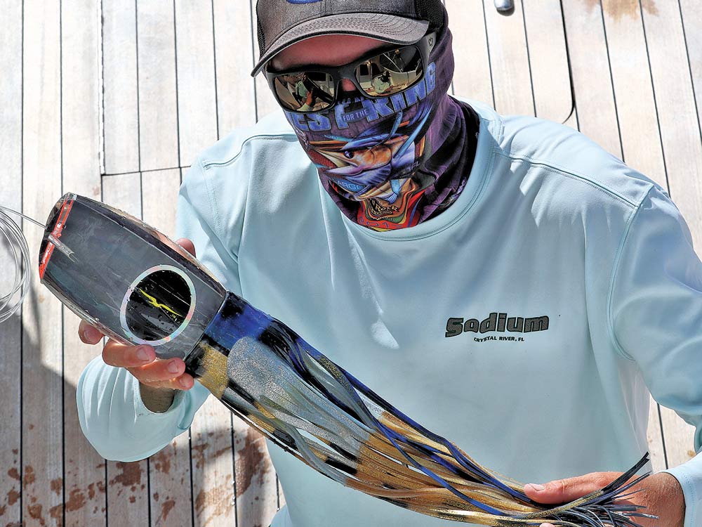 using lures for blue marlin
