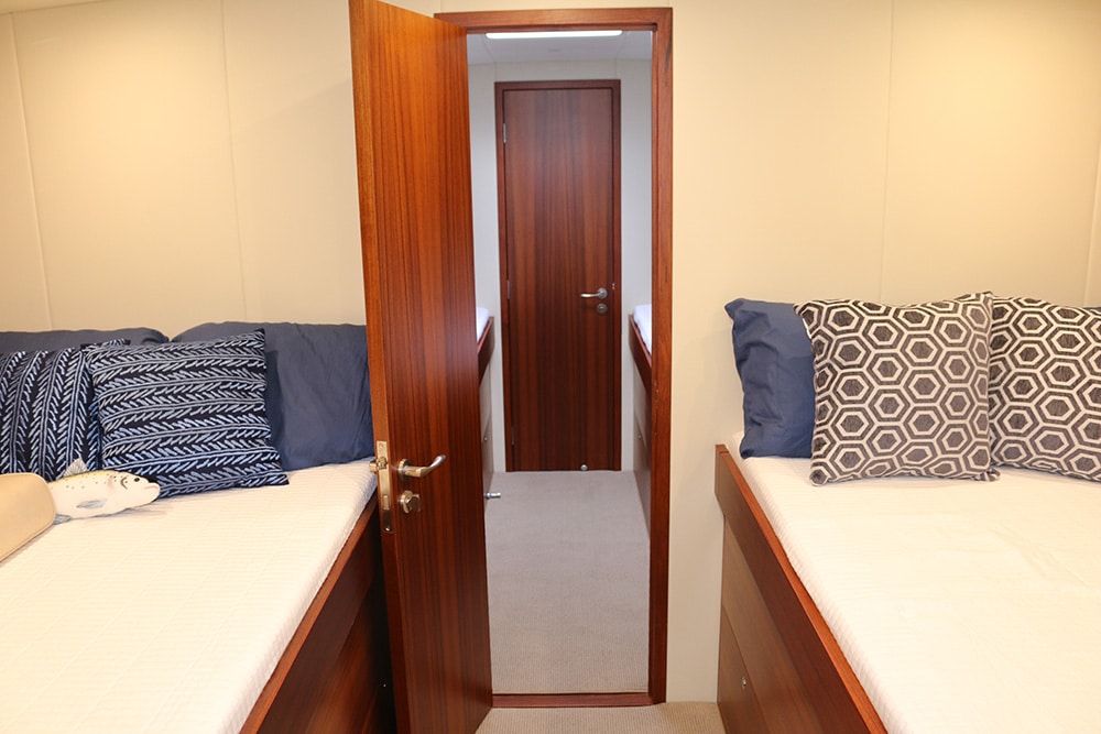 Bayliss 60 Gameboat stateroom