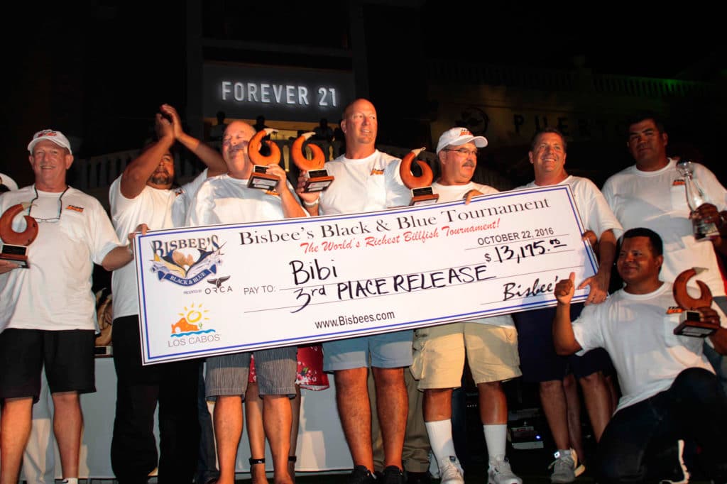 2016 Black and Blue Marlin Tournament awards