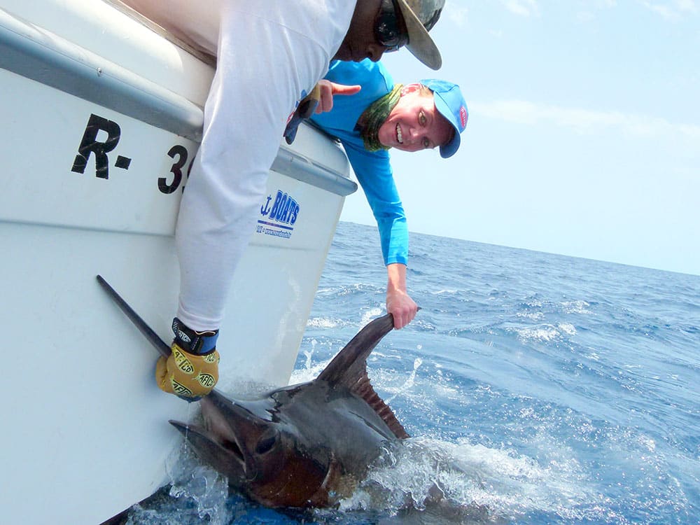 2017 Penn Challenge Cape Verde blue marlin release
