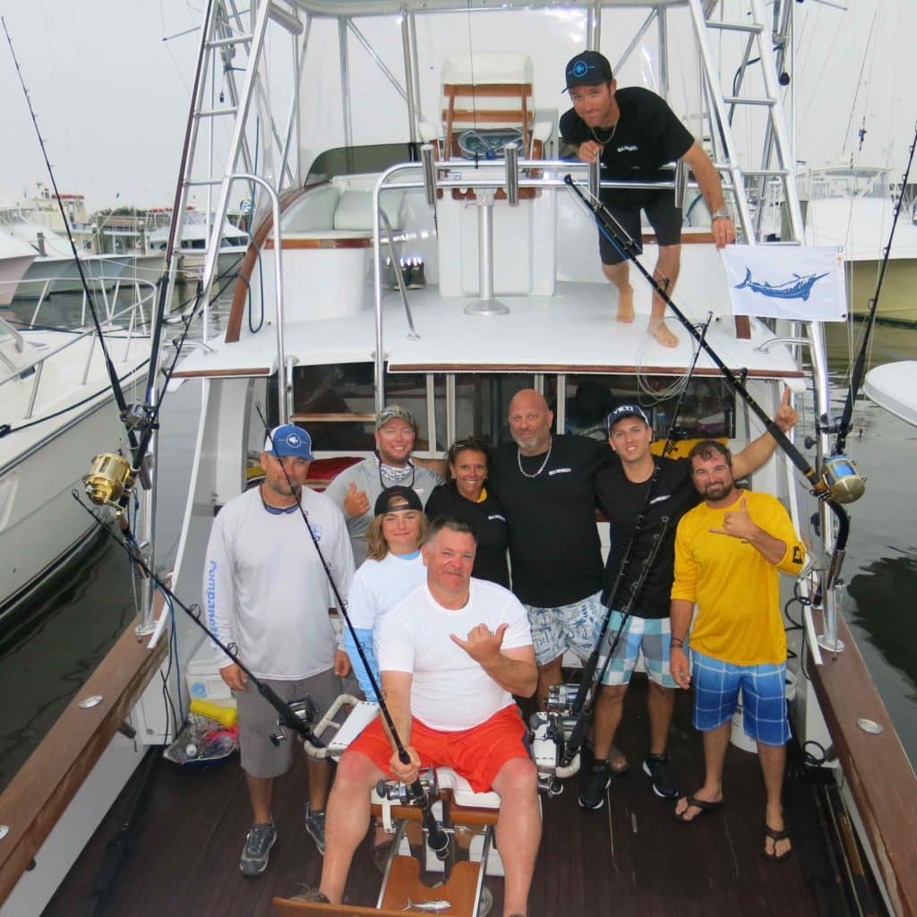 2016 Pirates Cove Billfish Tournament blue marlin release