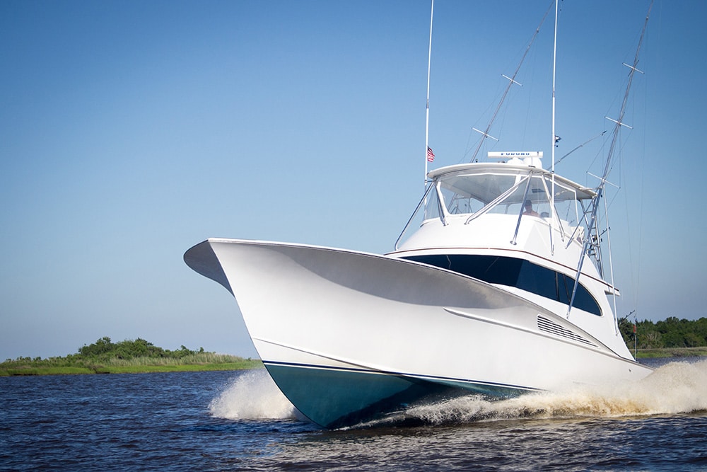 Big Sky sport-fishing boat