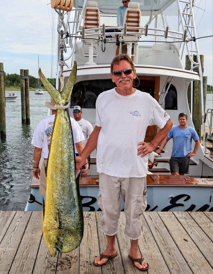 Blue Eyes mahimahi Swansboro Rotary Club Blue Water Tournament