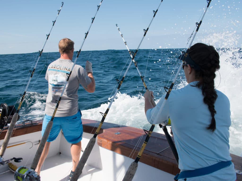 sport fishing boat