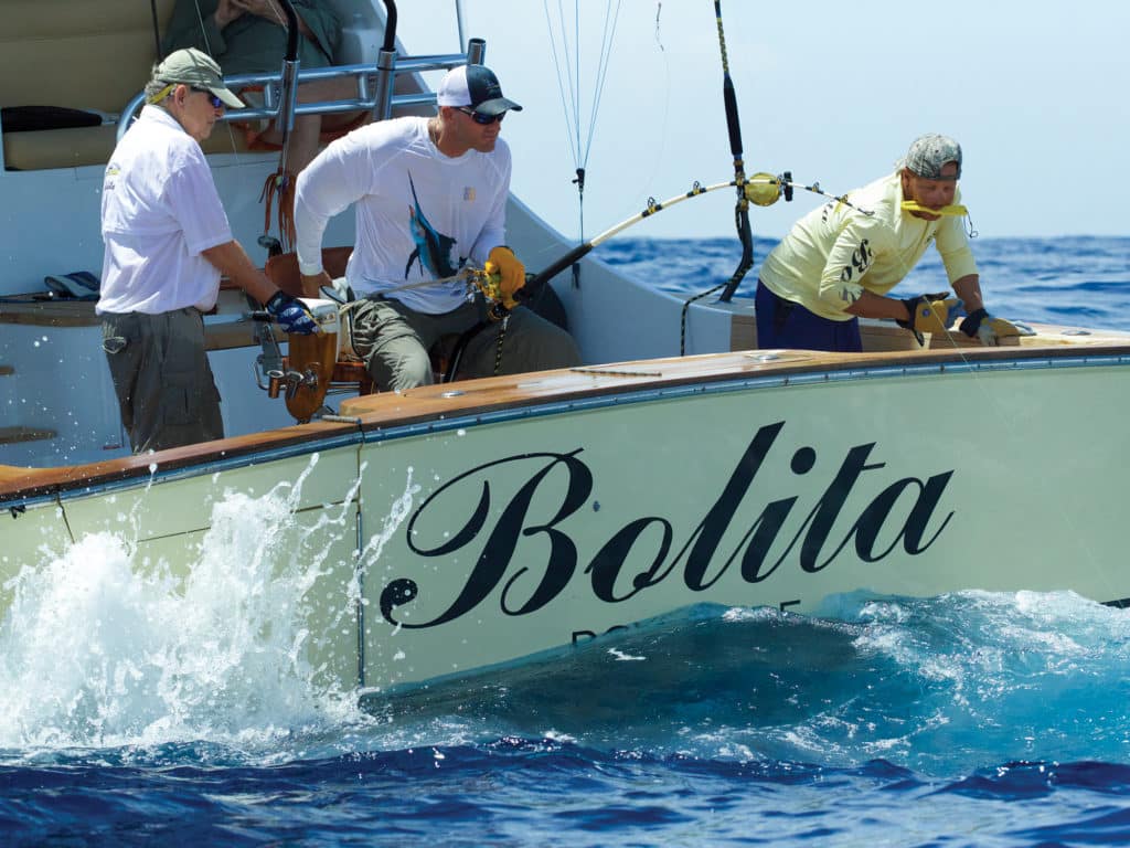 2016 International Billfish Tournament of San Juan, Puerto Rico Bolita backing down