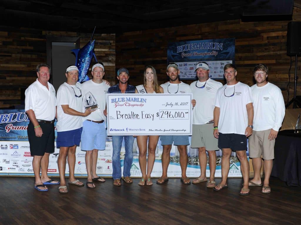 Breathe Easy finishes second in Blue Marlin Grand Championship