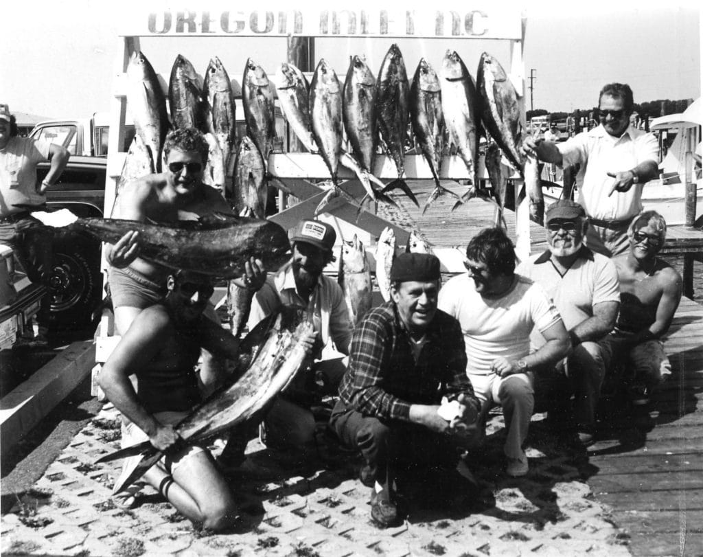 Historic Oregon Inlet fishing photo