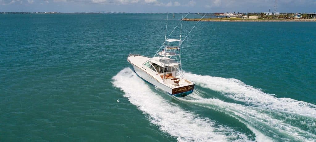 cabo 45 dream boat on the water