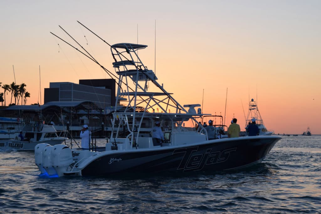 2016 Cabo Summer Slam Pelagic Gear marina sunrise
