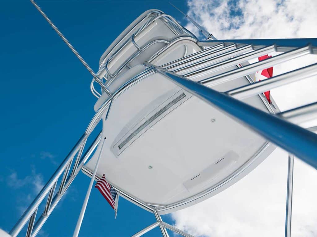 caison yachts cold motion tower