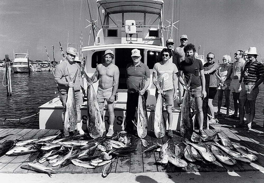 Capt. Omie Tillett historic photo Oregon Inlet North Carolina NC