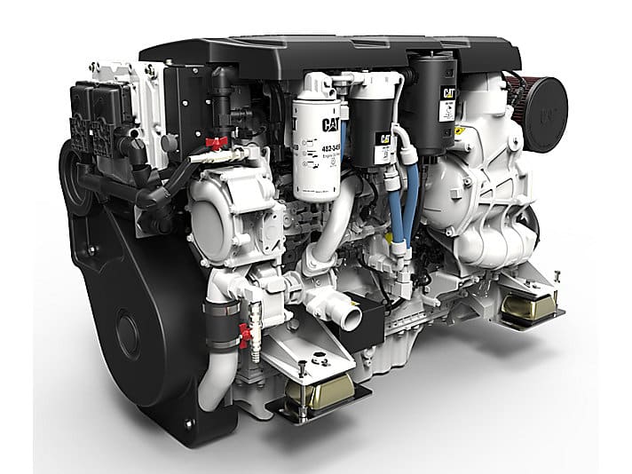 2016 Ft. Lauderdale International Boat Show Caterpillar C7.1 diesel engine