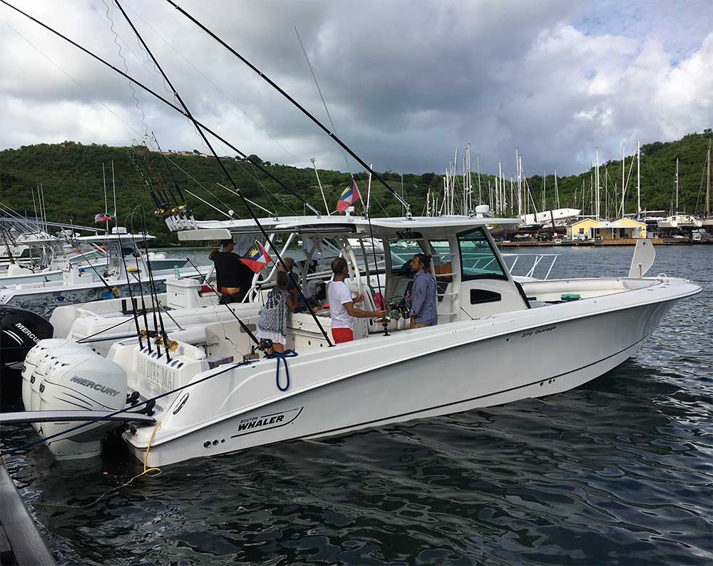 2017 Antigua and Barbuda Sport Fishing Tournament center consoles
