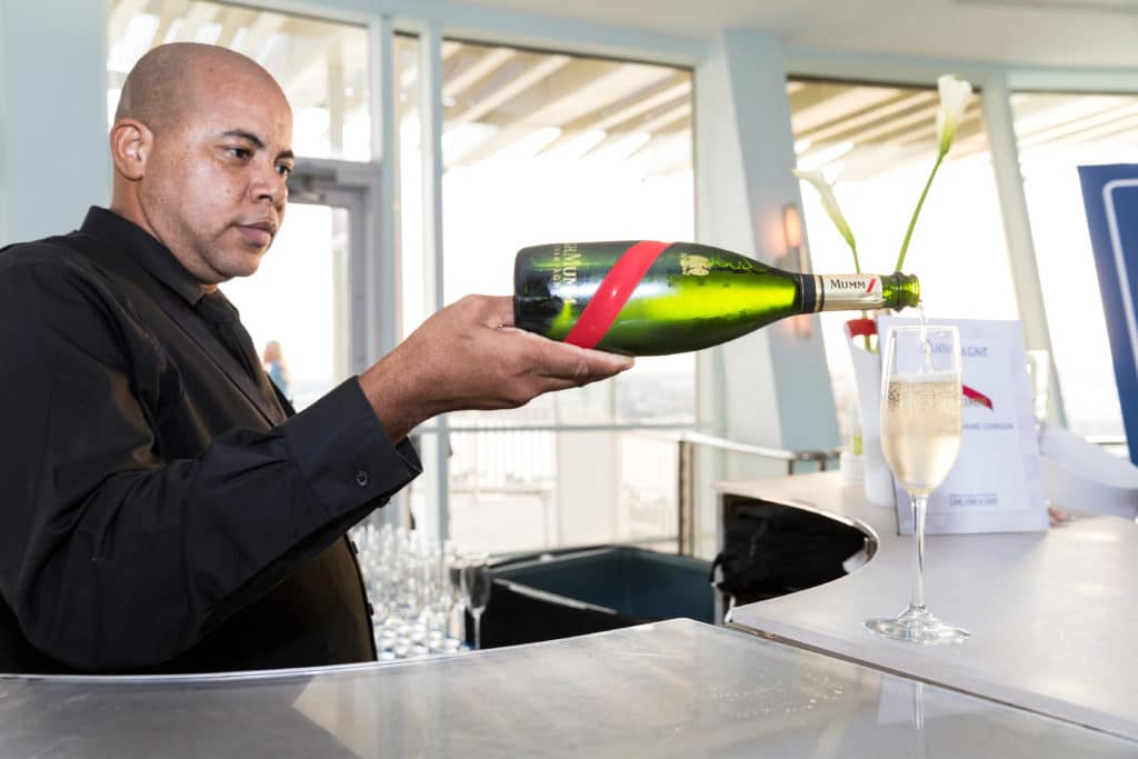 champagne tasting