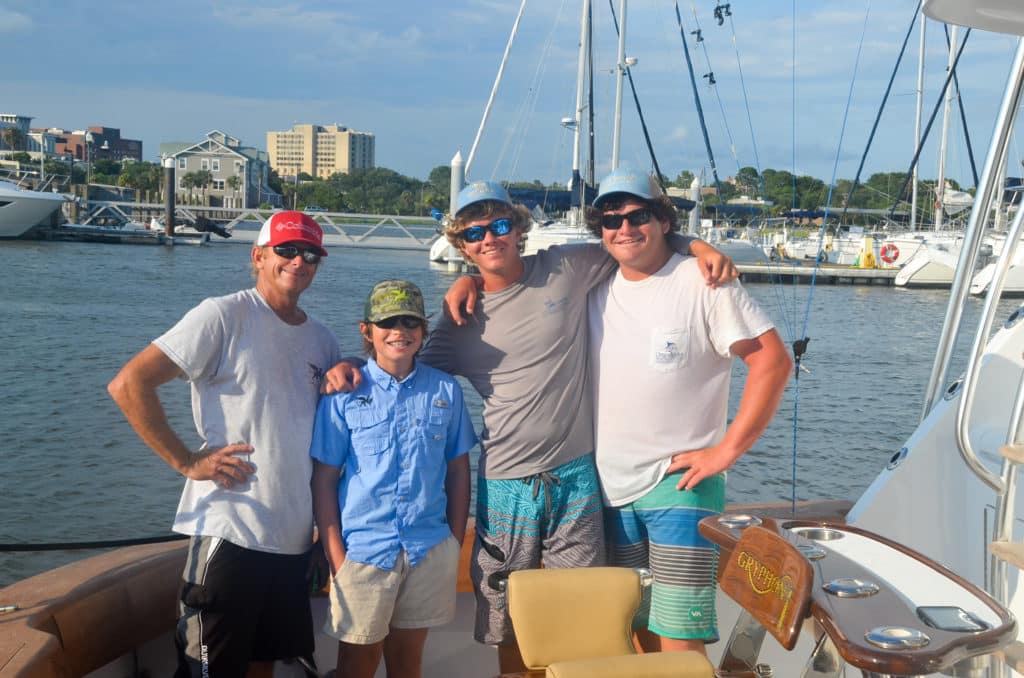 Chandler Griffin top junior angler 2016 Megadock Billfishing Tournament South Carolina Governor's Cup Billfishing Series