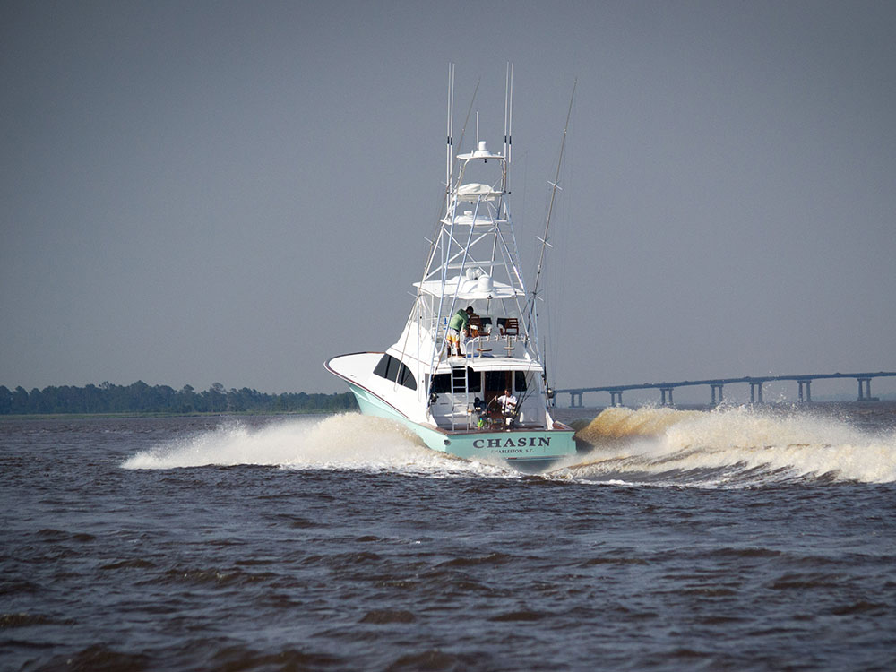 2017 georgetown blue marlin tournament chasin boat running