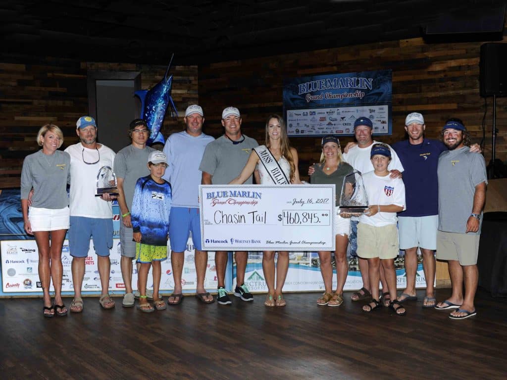 Chasin' Tail wins 2017 Blue Marlin Grand Championship