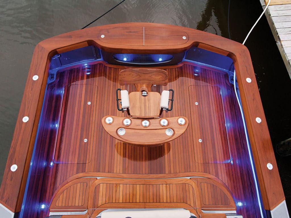Jarrett Bay 46 Cockpit