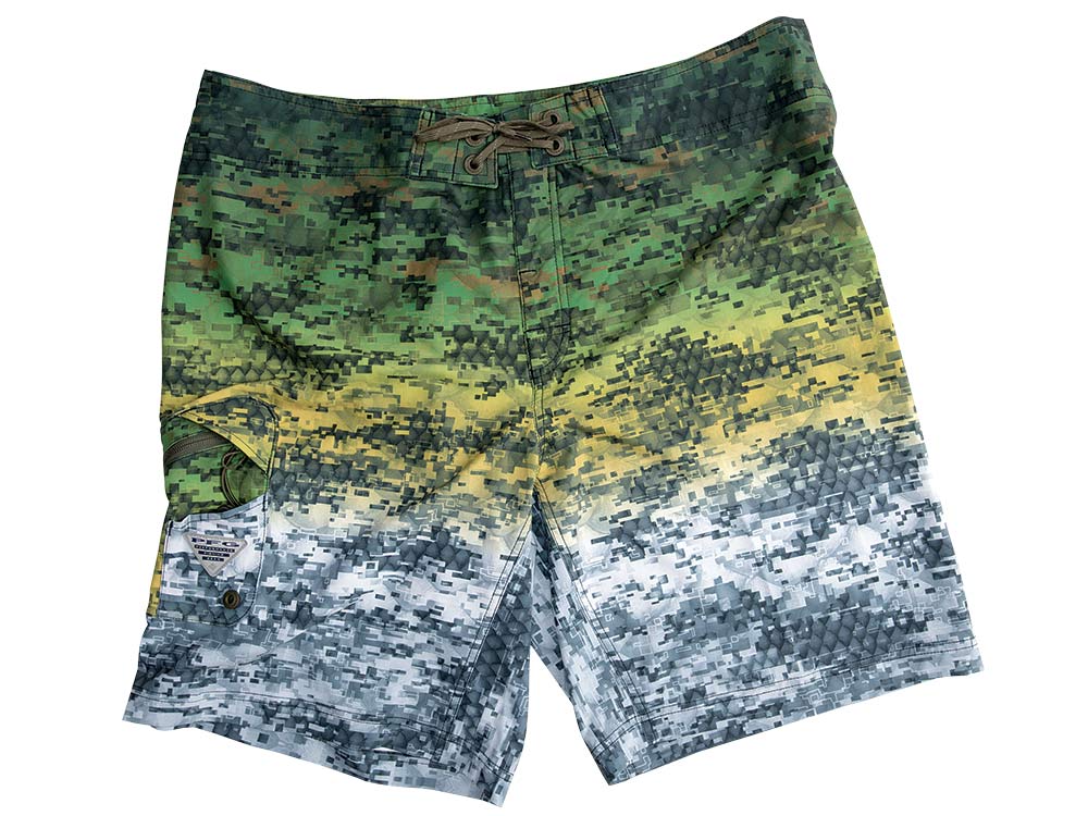 Columbia pfg offshore camo boardshorts