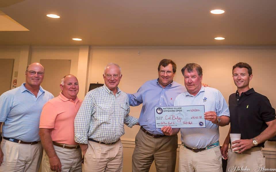 Cat Baby team winners of the 2016 Hatteras Village Offshore Open tournament