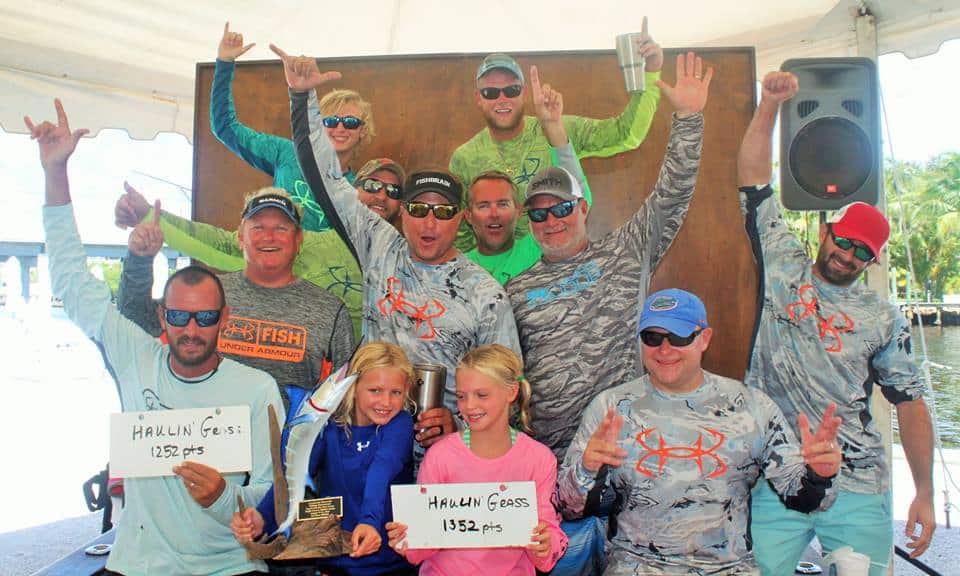 2016 Crosthwait Extreme Billfish Tournament Haulin Grass first place team