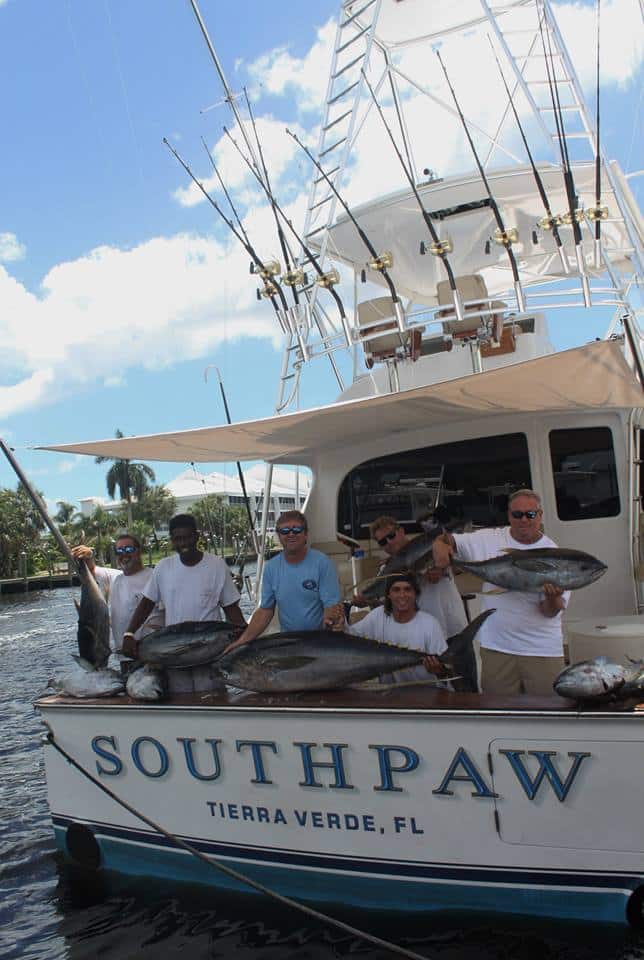 2016 Crosthwait Extreme Billfish Tournament Southpaw yellowfin tuna
