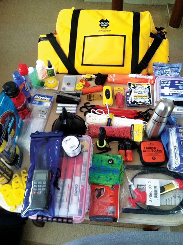 Ditch Bag for Fishing Marlin