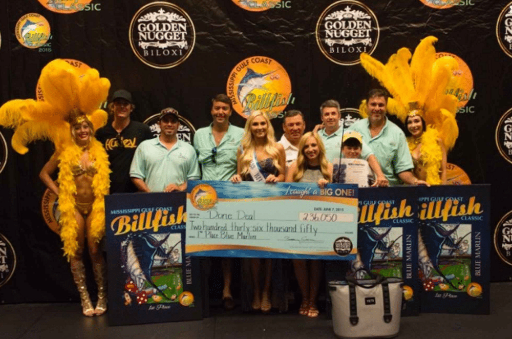 Done Deal tournament fishing team Gulf of Mexico Viking Yachts 70