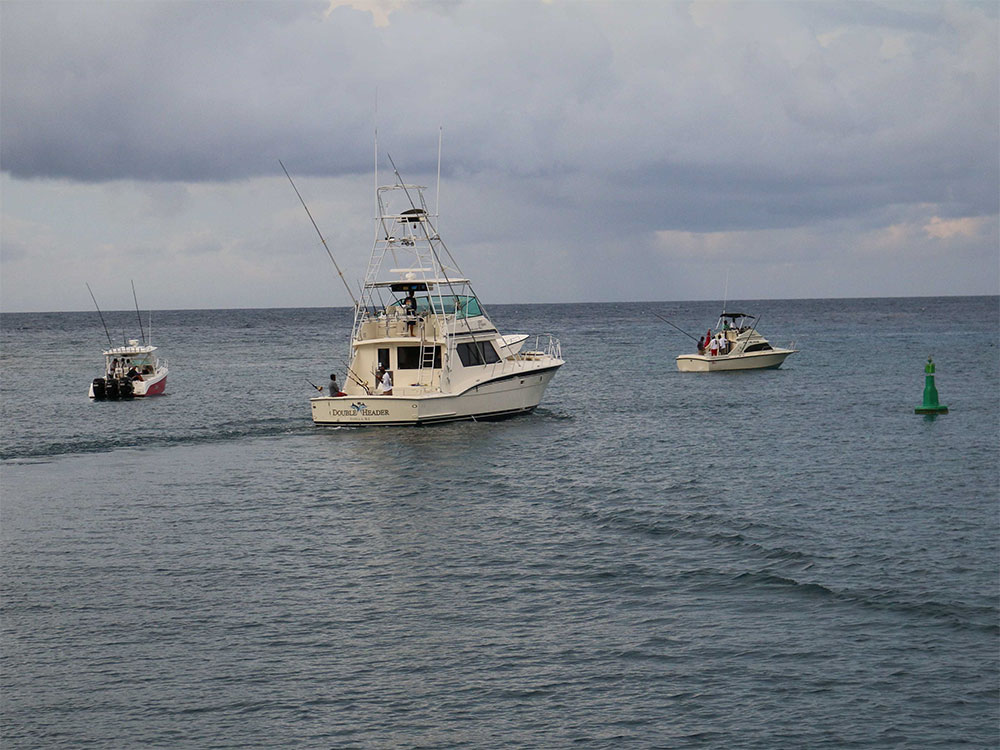 2017 Antigua and Barbuda Sport Fishing Tournament heading out