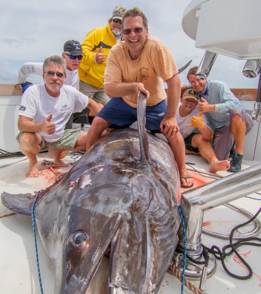dreamin on thousand pound blue marlin cape verde